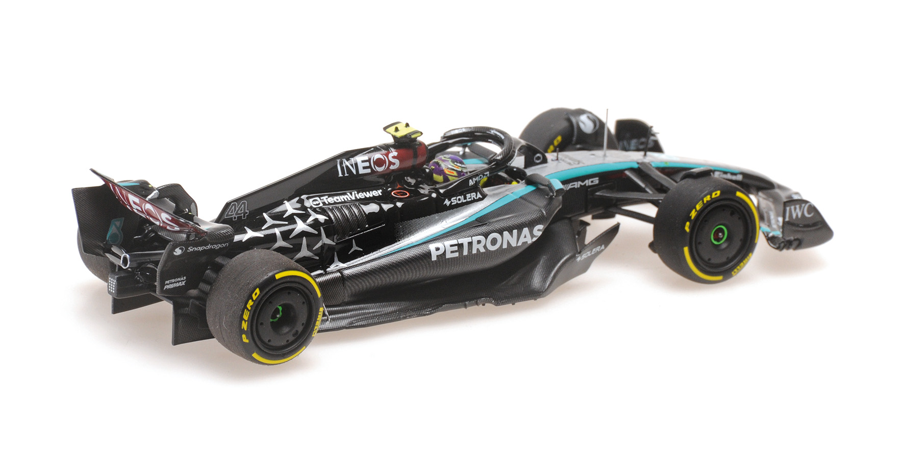 MERCEDES-AMG PETRONAS FORMULA ONE TEAM F1 W15 E PERFORMANCE - LEWIS HAMILTON - 2024