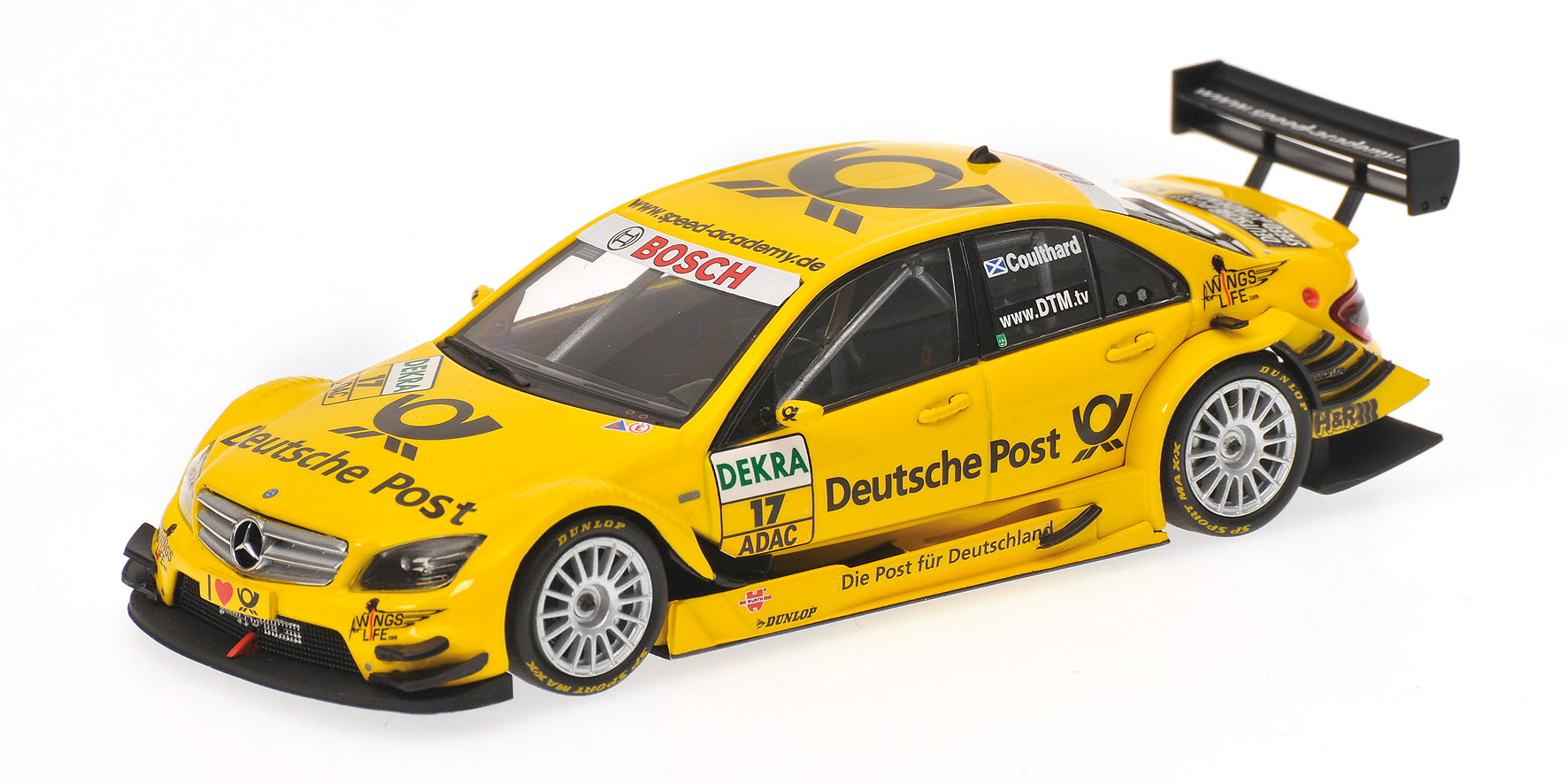 MERCEDES-BENZ C-CLASS (2008) - 'DEUTSCHE POST' - DEUTSCHE POST AMG MB - DAVID COULTHARD - DTM 2010