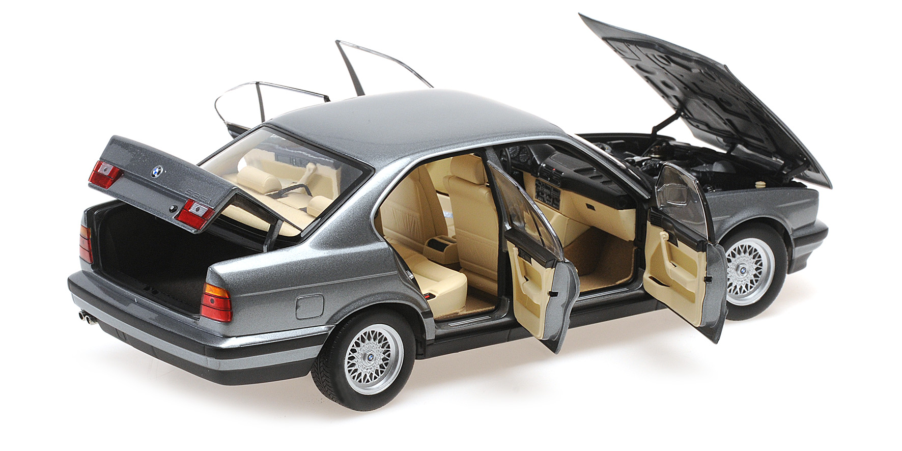 BMW 535i (E34) - 1988 - GREY METALLIC