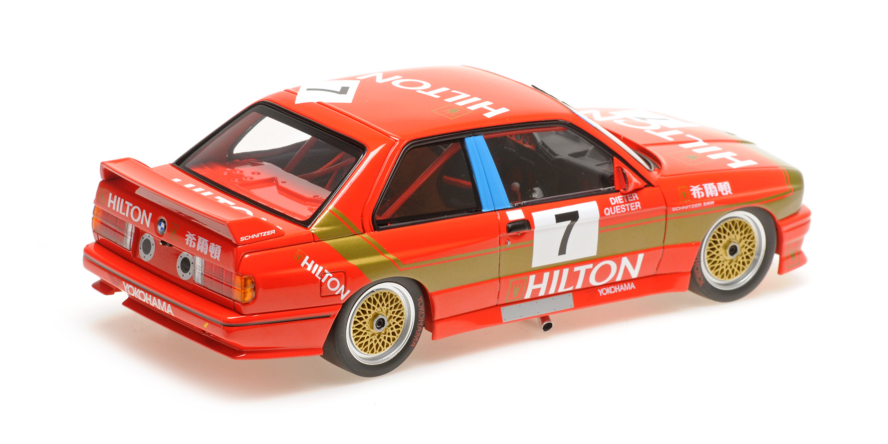 BMW M3 - SCHNITZER-BMW - DIETER QUESTER - 2ND MACAU GUIA RACE 1987