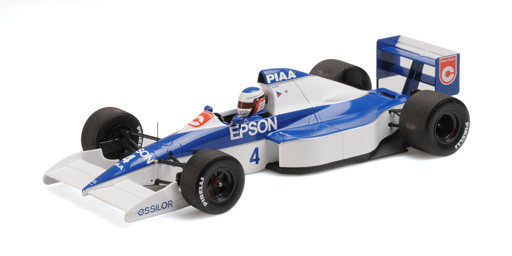 TYRRELL FORD 018 - JEAN ALESI - 2ND PLACE USA GP 1990