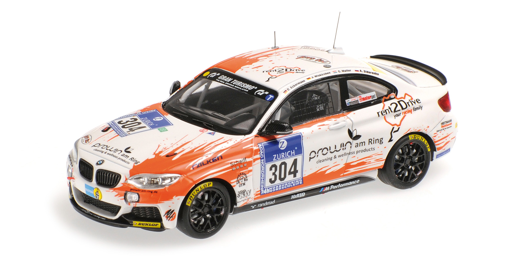 BMW M235I RACING - RENT2DRIVE RACING - ACKERMANN/WISKIRCHEN/WALTER/SIDORENKO - 24H NÜRBURGRING 2015