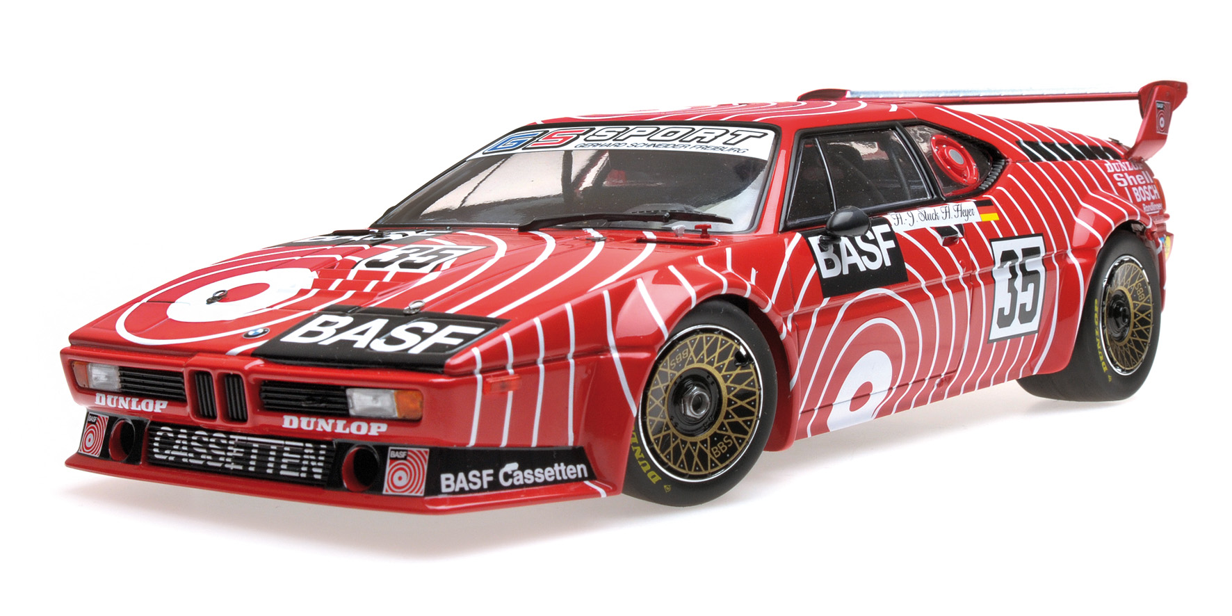 BMW M1 - BASF TEAM GS SPORT - STUCK/HEYER - 6H SILVERSTONE 1981