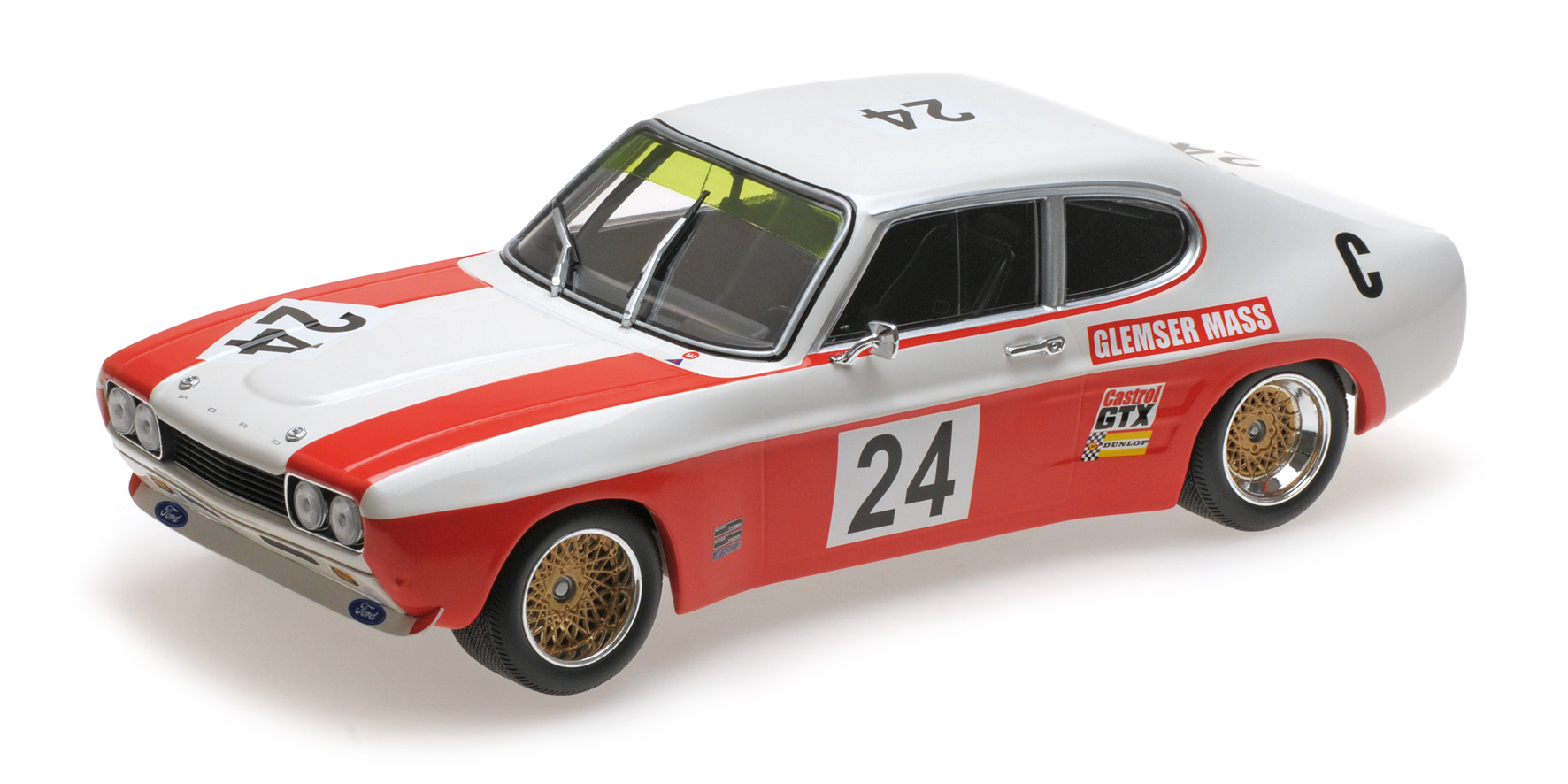 FORD RS 2600 - FORD KÖLN - GLEMSER/MASS - CLASS WINNERS 9H KYALAMI 1971