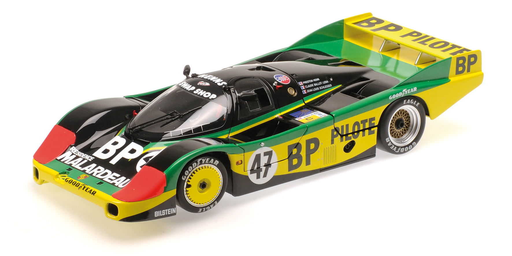PORSCHE 956L 'BP' - HENN/BALLOT-LENA/SCHLESSER – 24H LE MANS 1983