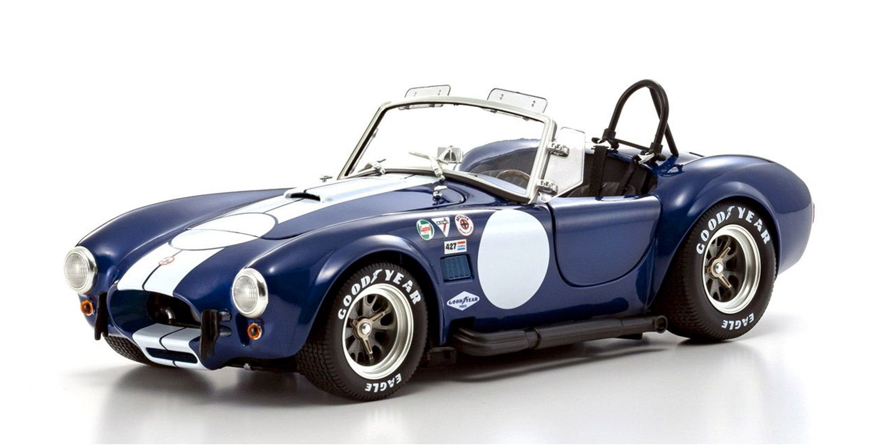 SHELBY COBRA 427 S/C - BLUE W/WHITE STRIPE (08048BLMW)