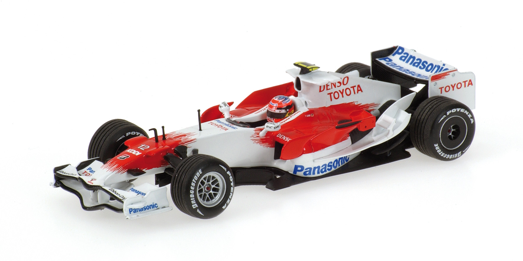 PANASONIC TOYOTA RACING TF108 - TIMO GLOCK - SHOWCAR 2008
