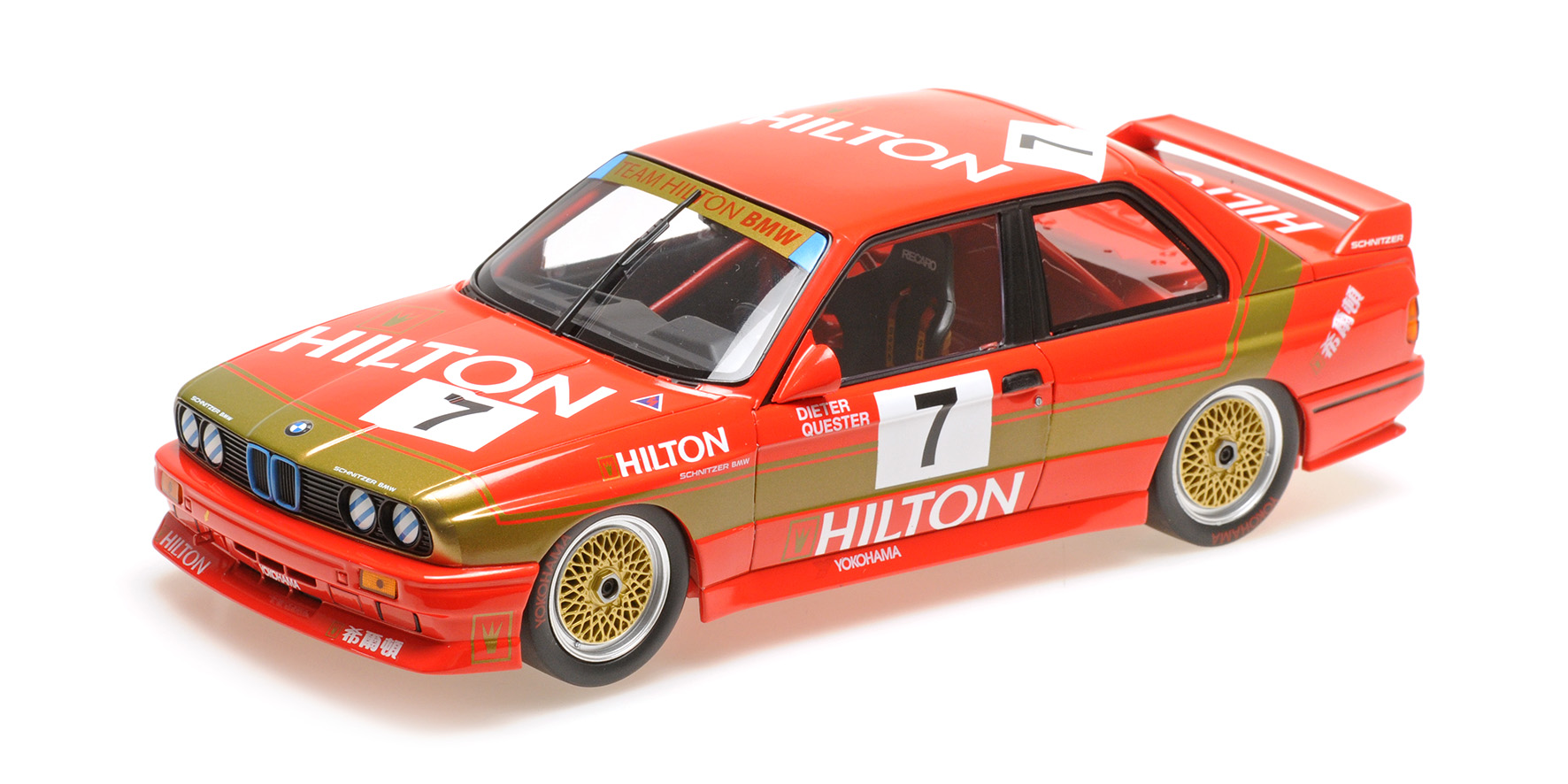BMW M3 - SCHNITZER-BMW - DIETER QUESTER - 2ND MACAU GUIA RACE 1987