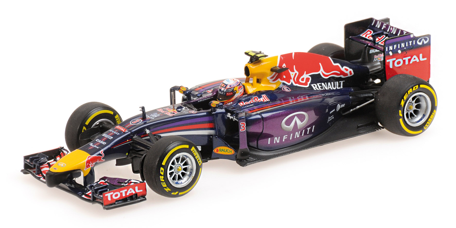 INFINITI RED BULL RACING RENAULT RB10 - DANIEL RICCIARDO - 2014