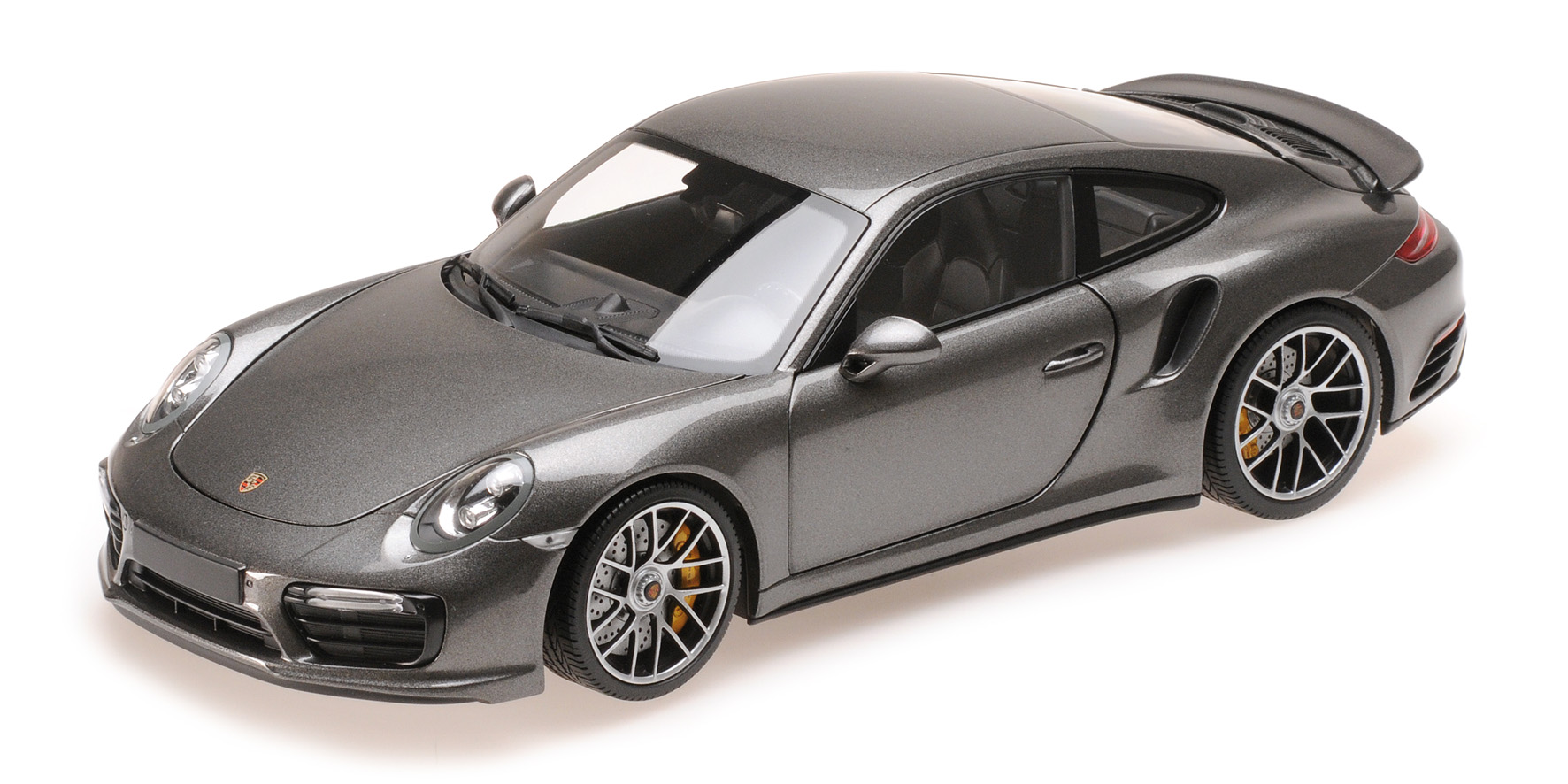 PORSCHE 911 TURBO S - 2016 - GREY METALLIC
