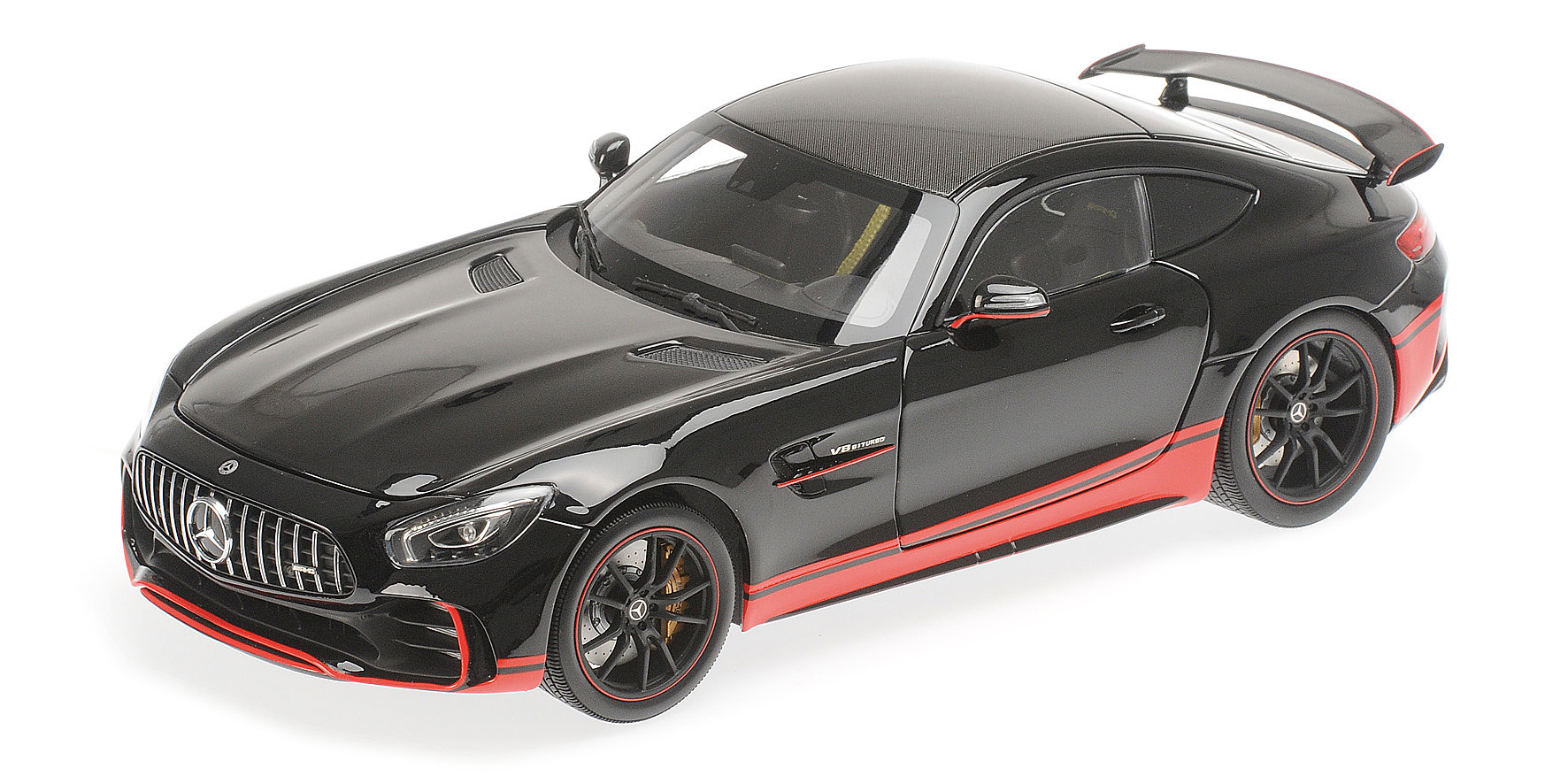 MERCEDES-AMG GT R - 2017 - BLACK W/RED STRIPE