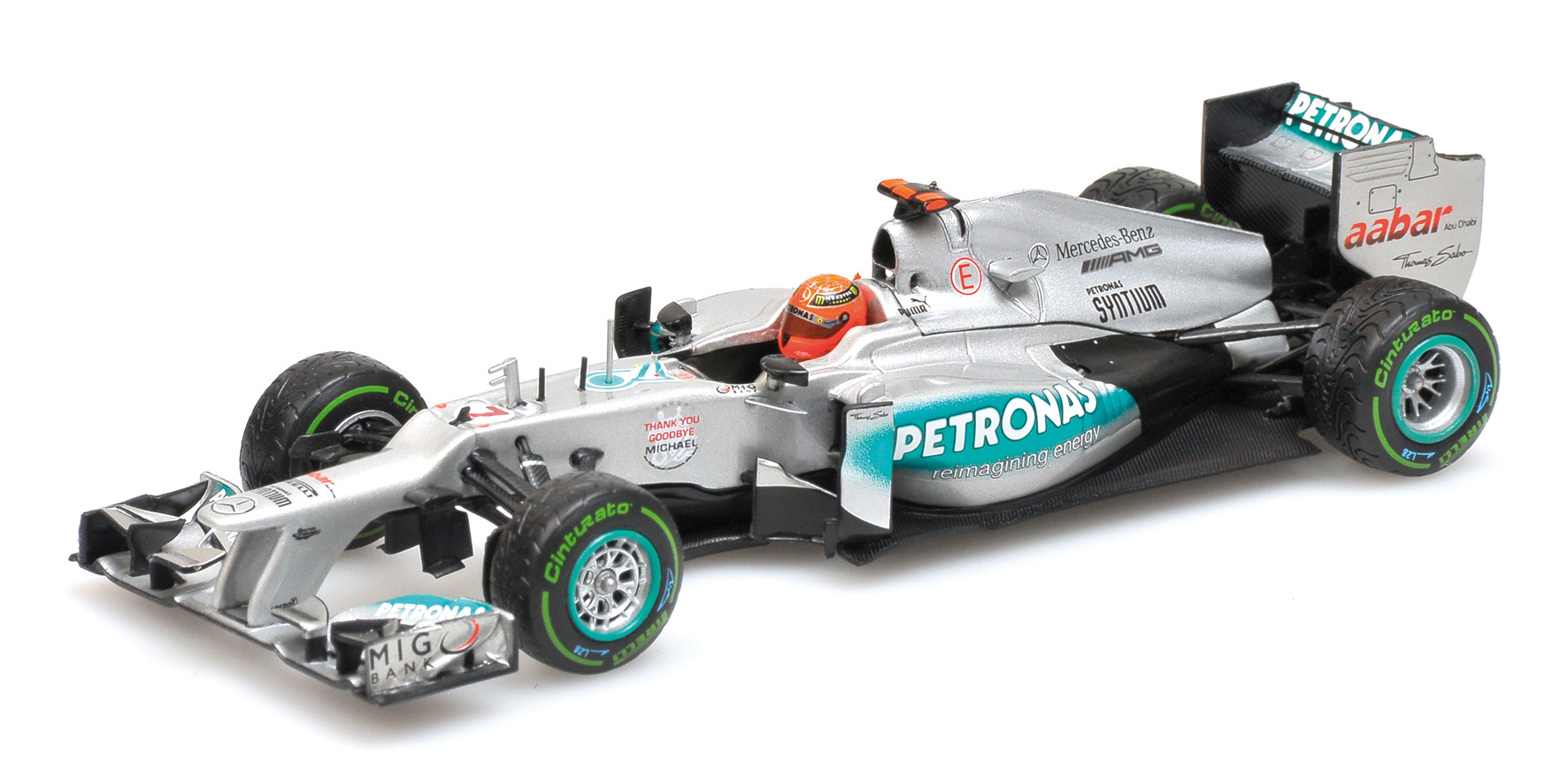 MERCEDES AMG PETRONAS F1 TEAM W03 - MICHAEL SCHUMACHER - LAST RACE - BRAZIL GP 2012