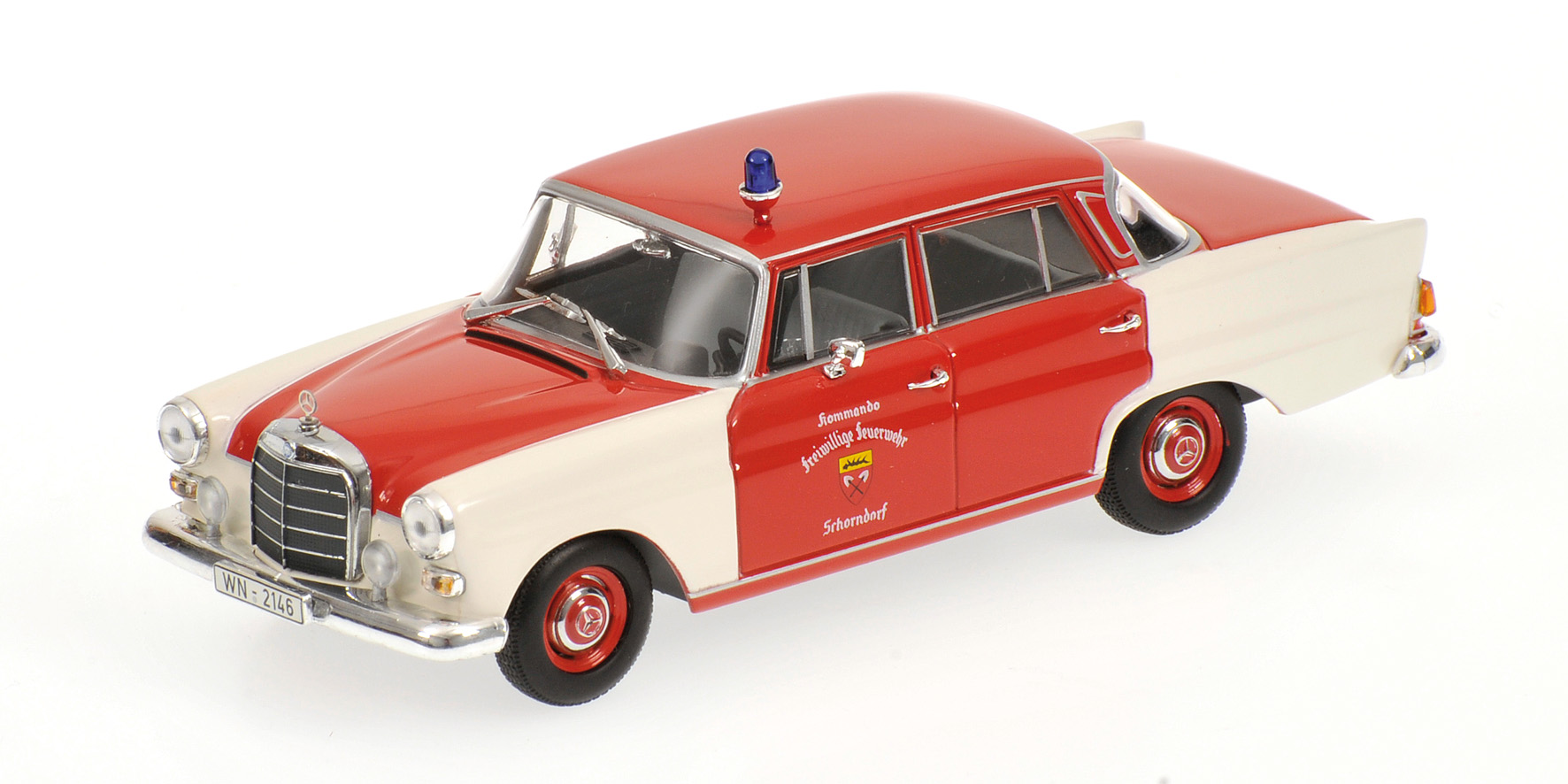 MERCEDES-BENZ 200 - 1965 - 'FEUERWEHR SCHORNDORF'
