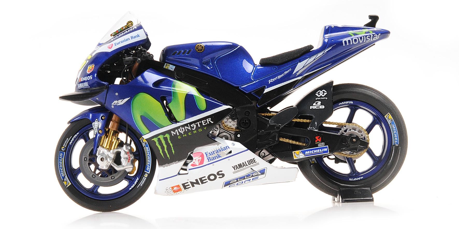 YAMAHA YZR-M1 MOVISTAR YAMAHA - VALENTINO ROSSI - WINNER CATALUNYA GP MOTOGP 2016