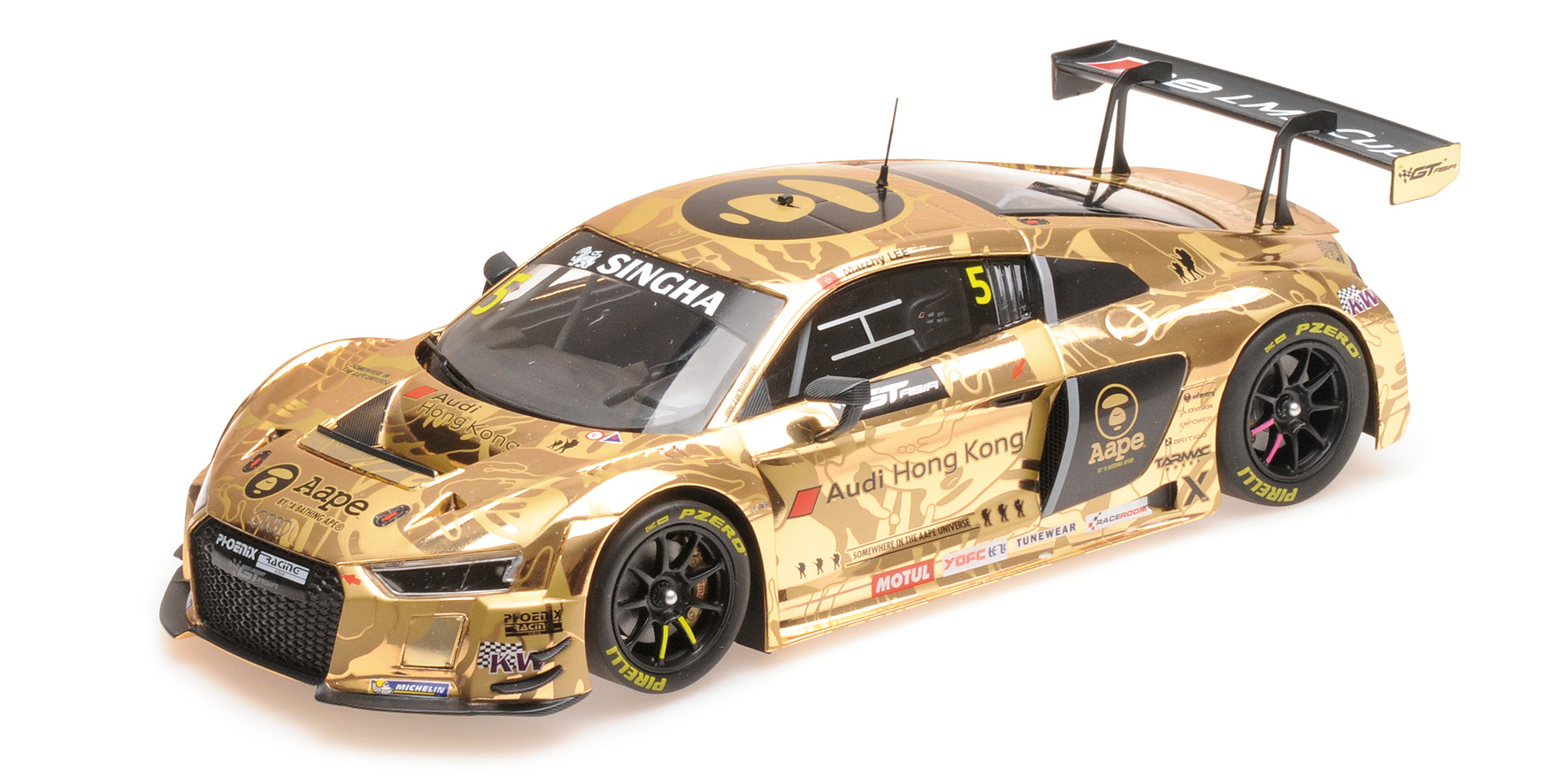 AUDI R8 LMS - AAPE/AUDI HONG KONG - LEE/THONG - GT ASIA 2016 OVERALL 2ND PLACE