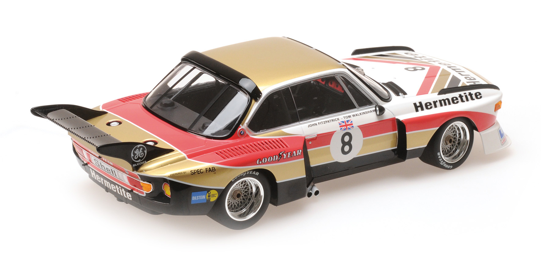 BMW 3.5 CSL HERMETITE - FITZPATRICK/WALKINSHAW - 1000KM NÜRBURGRING 1976