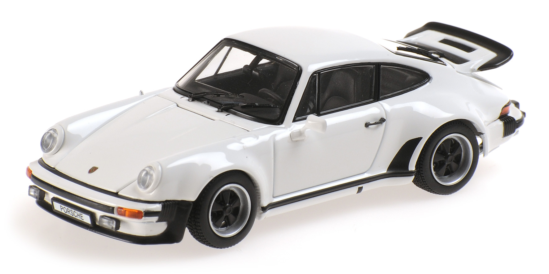 PORSCHE 911 TURBO - 1975 - WHITE  (05524W)