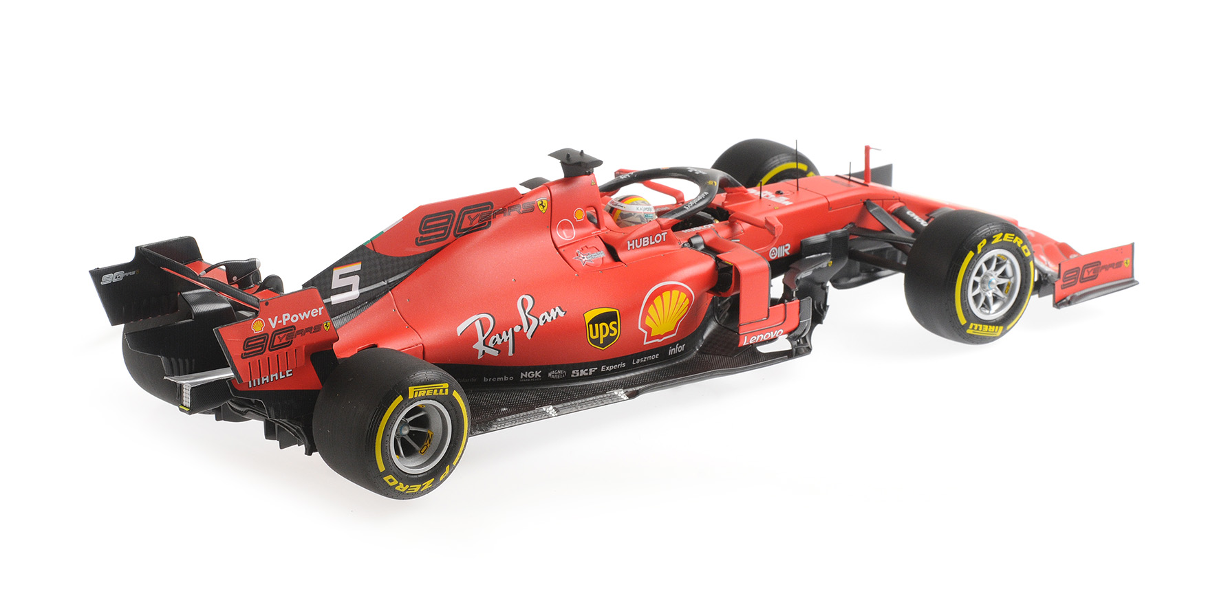 FERRARI SF90 - SCUDERIA FERRARI - SEBASTIAN VETTEL - BELGIAN GP 2019