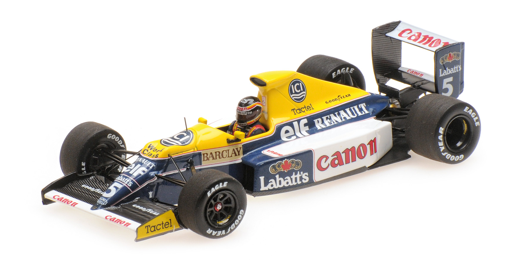 WILLIAMS RENAULT FW13B - THIERRY BOUTSEN - 1990