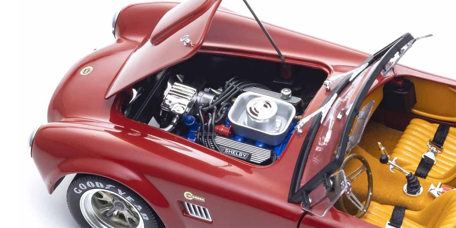 SHELBY COBRA 427 S/C - RED (08047R)