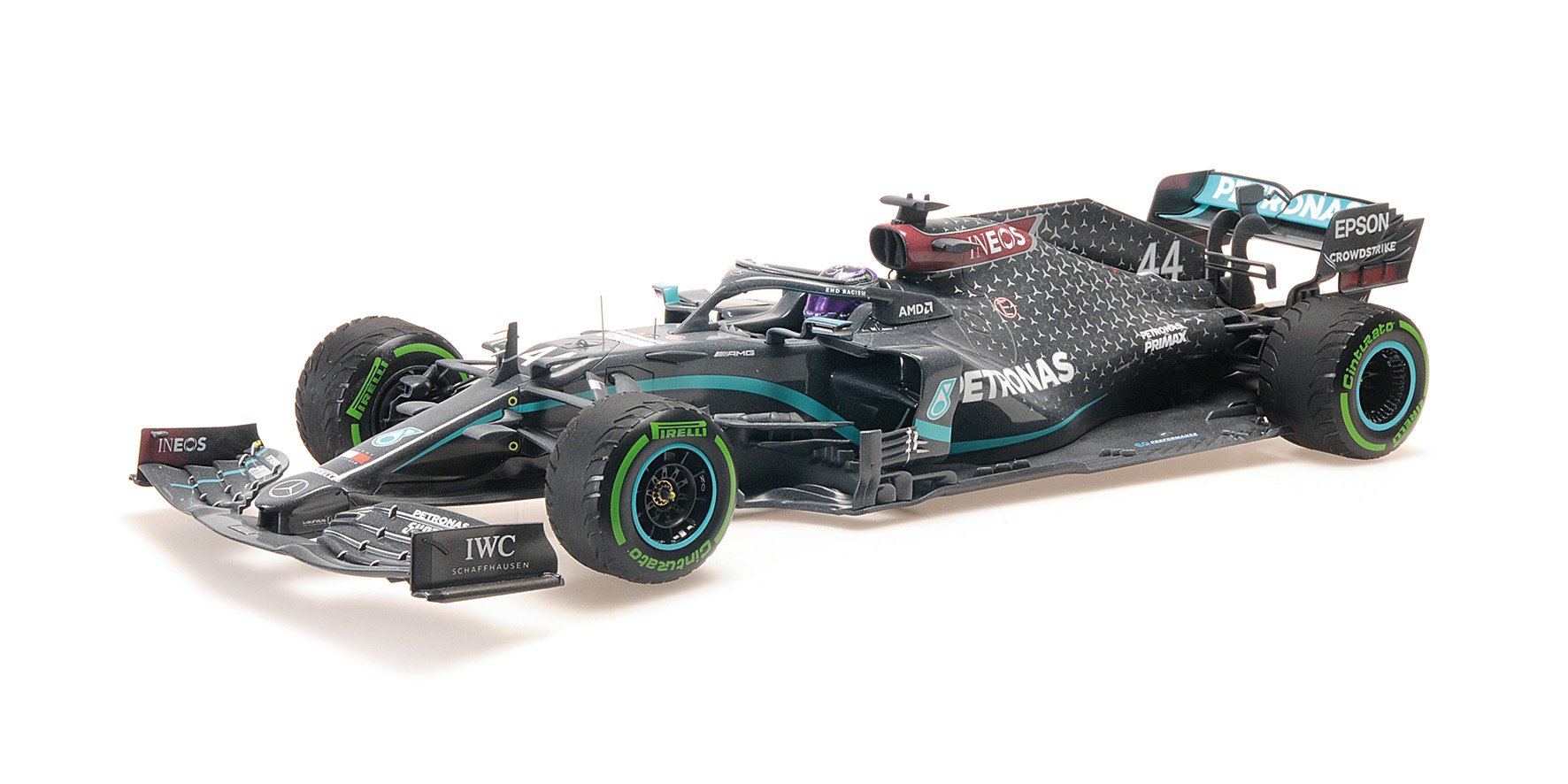 MERCEDES-AMG PETRONAS FORMULA ONE TEAM W11 EQ PERFORMANCE - LEWIS HAMILTON - WORLD CHAMPION 2020