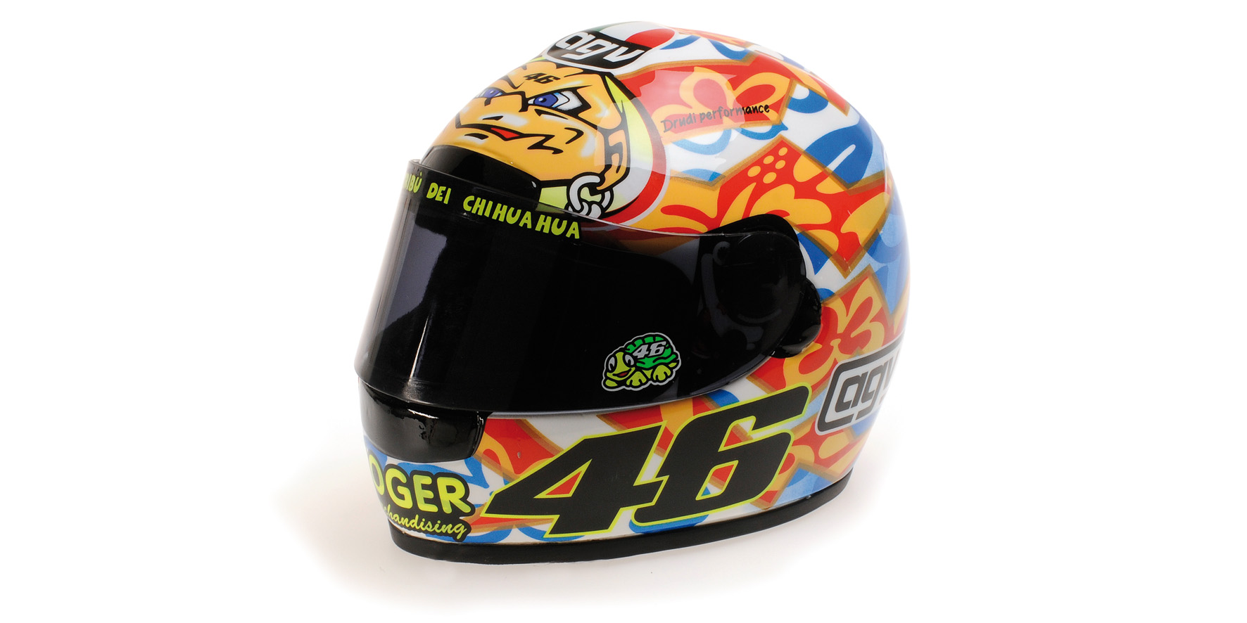 AGV HELMET - VALENTINO ROSSI - MOTOGP MUGELLO 2001