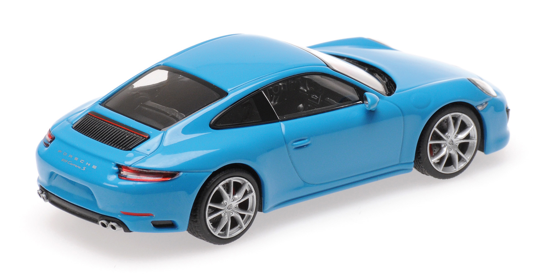 PORSCHE 911 CARRERA - 2018 - MIAMIBLAU – EXCLUSIVE FOR MINICHAMPS.DE