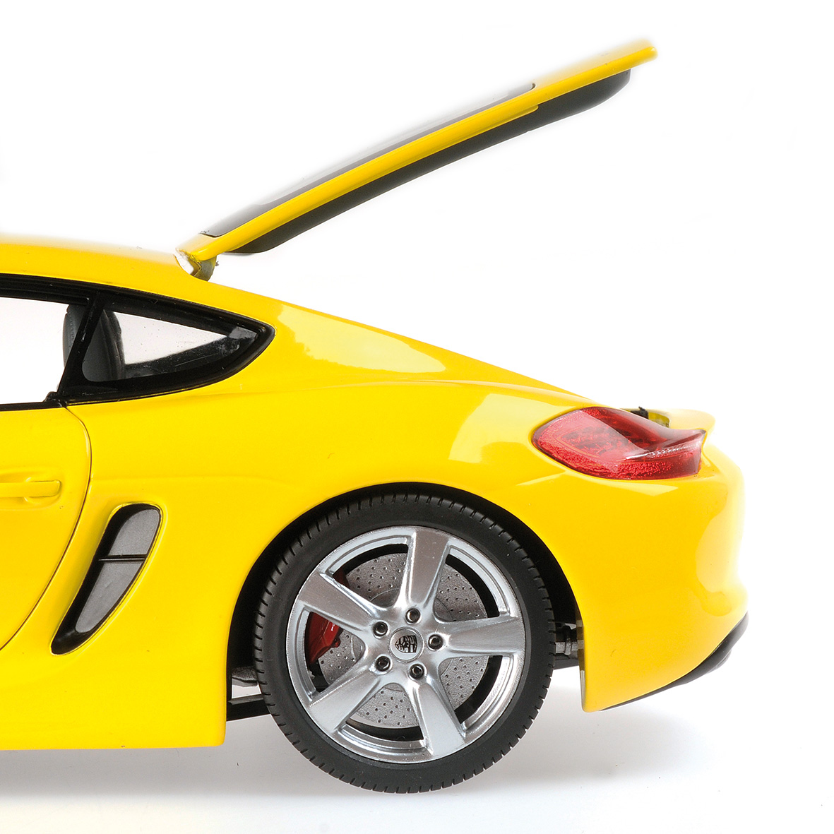 PORSCHE CAYMAN - 2012 - YELLOW