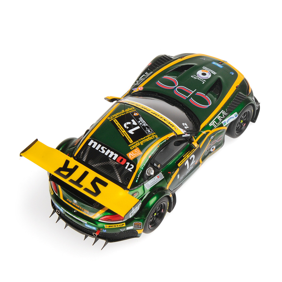 BMW Z4 GT3 - BMW SAUDI FALCONS TEAM SCHUBERT - AL FAISAL/BINLADEN/BAUMANN/SCHWAGER - 24H DUBAI 2013