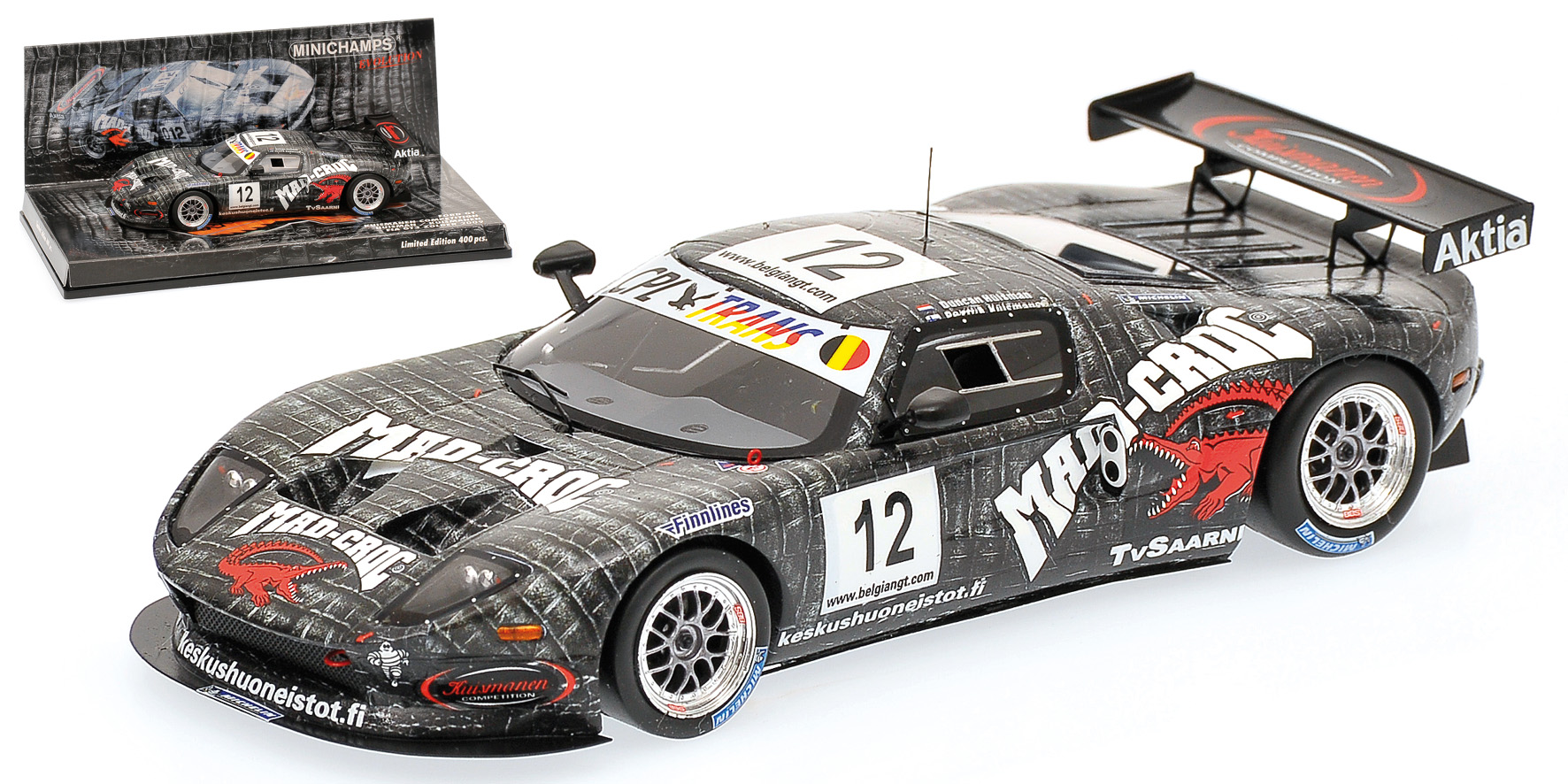 FORD GT40 - KUISMANEN COMPETITON - KUISMANEN/HUISMAN - FIA GT3 EM ZOLDER - 2009