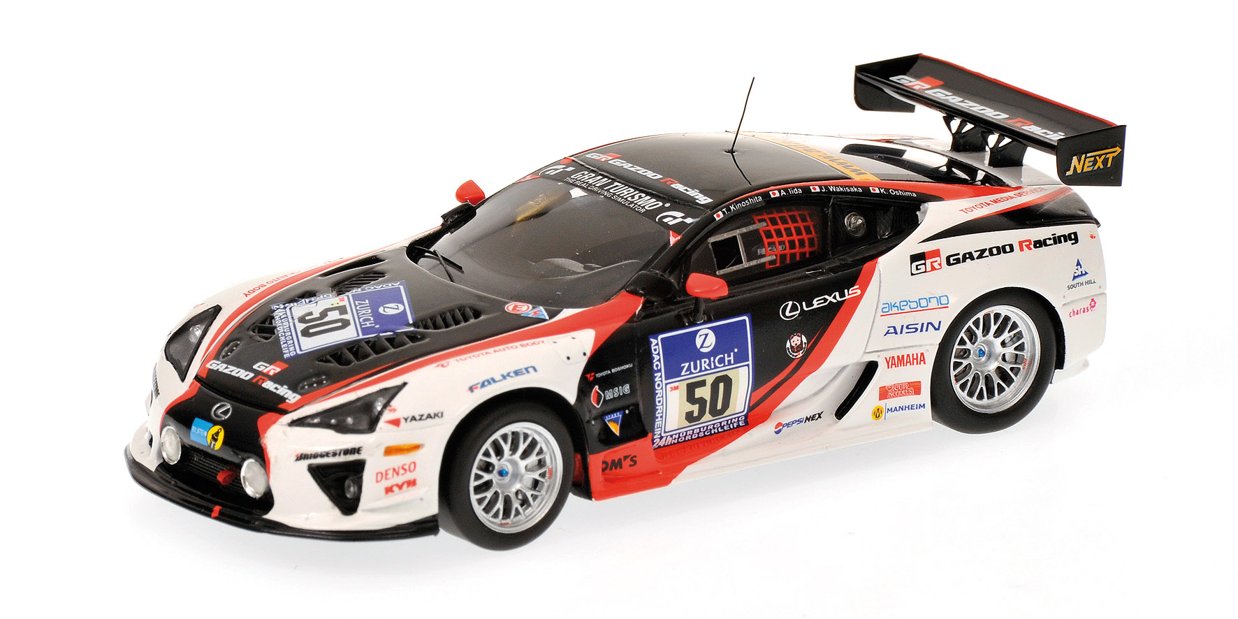 LEXUS LFA - GAZOO RACING - KINOSHITA/LIDA/WAKISAKA/OSHIMA - 24H NÜRBURGRING 2010