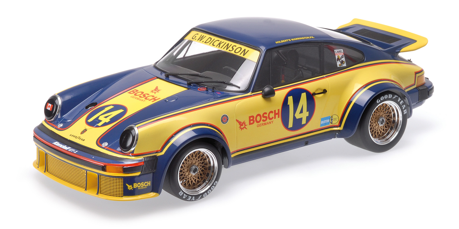 PORSCHE 934 - DICKINSON - AL HOLBERT - 2ND PLACE 1976 MAYOR'S CUP TROIS-RIVIÈRES