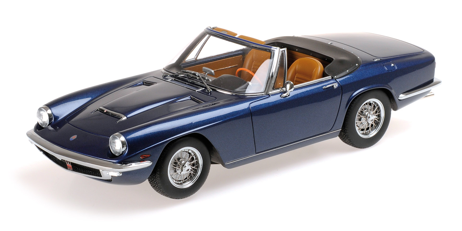 MASERATI MISTRAL SPYDER - 1964 - BLUE METALLIC