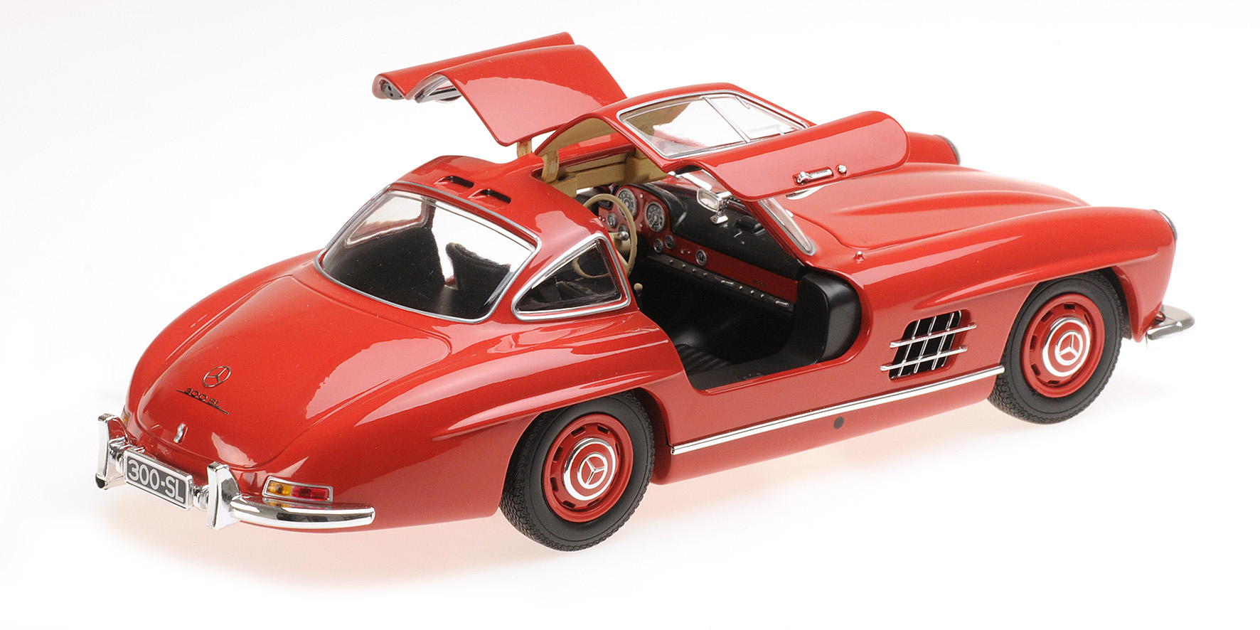 MERCEDES-BENZ 300 SL (W198) - 1955 - RED