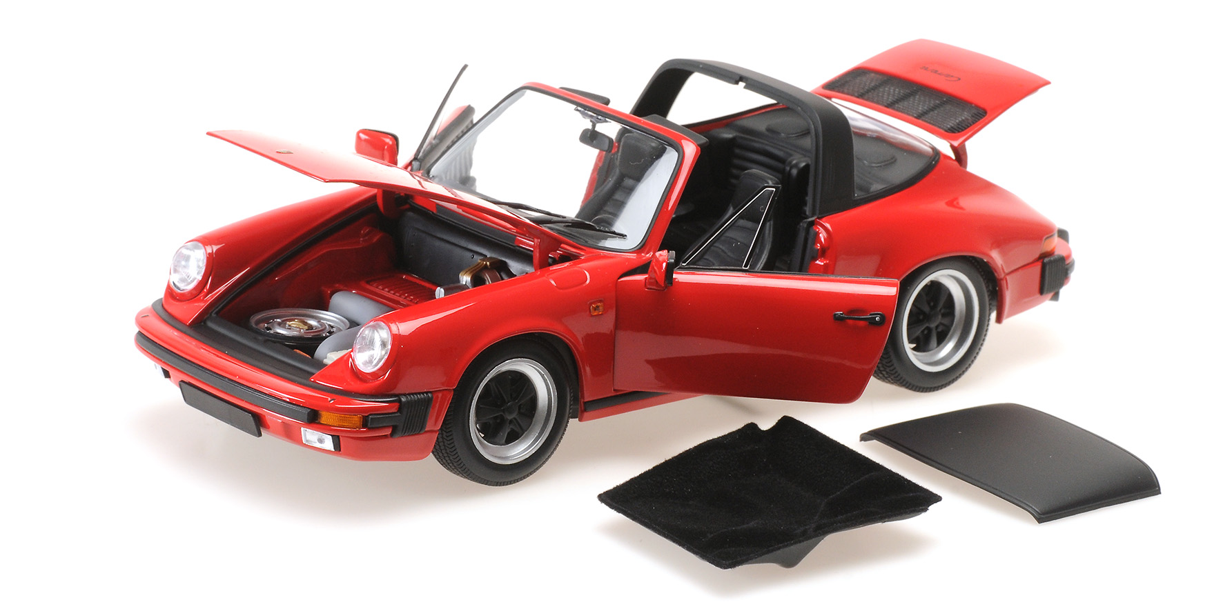PORSCHE 911 CARRERA 3.2 TARGA - 1983 - RED
