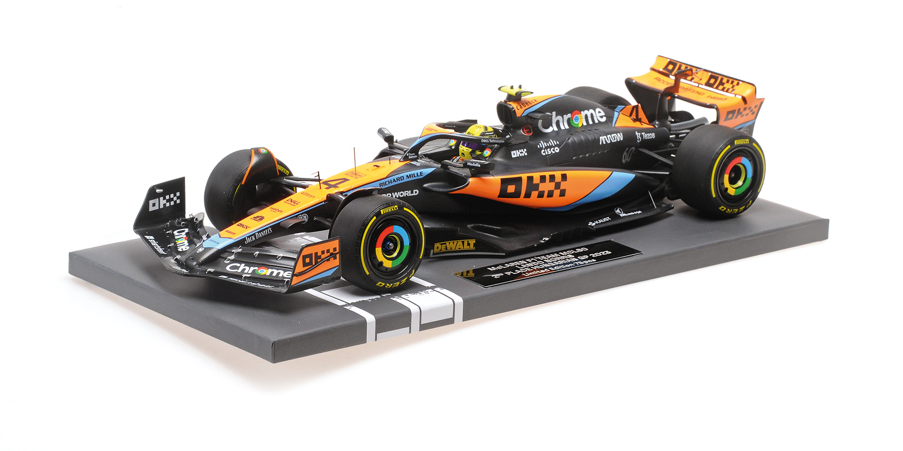 MCLAREN F1 TEAM MCL60 - LANDO NORRIS - 2ND PLACE HUNGARIAN GP 2023