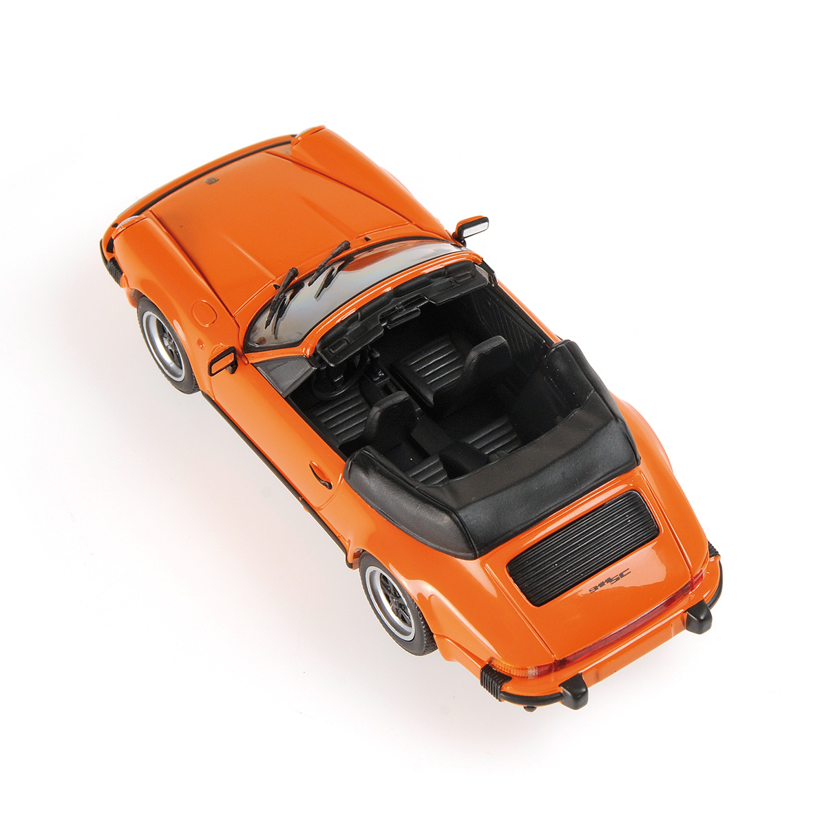 PORSCHE 911 CARRERA CABRIOLET - 1983 - ORANGE