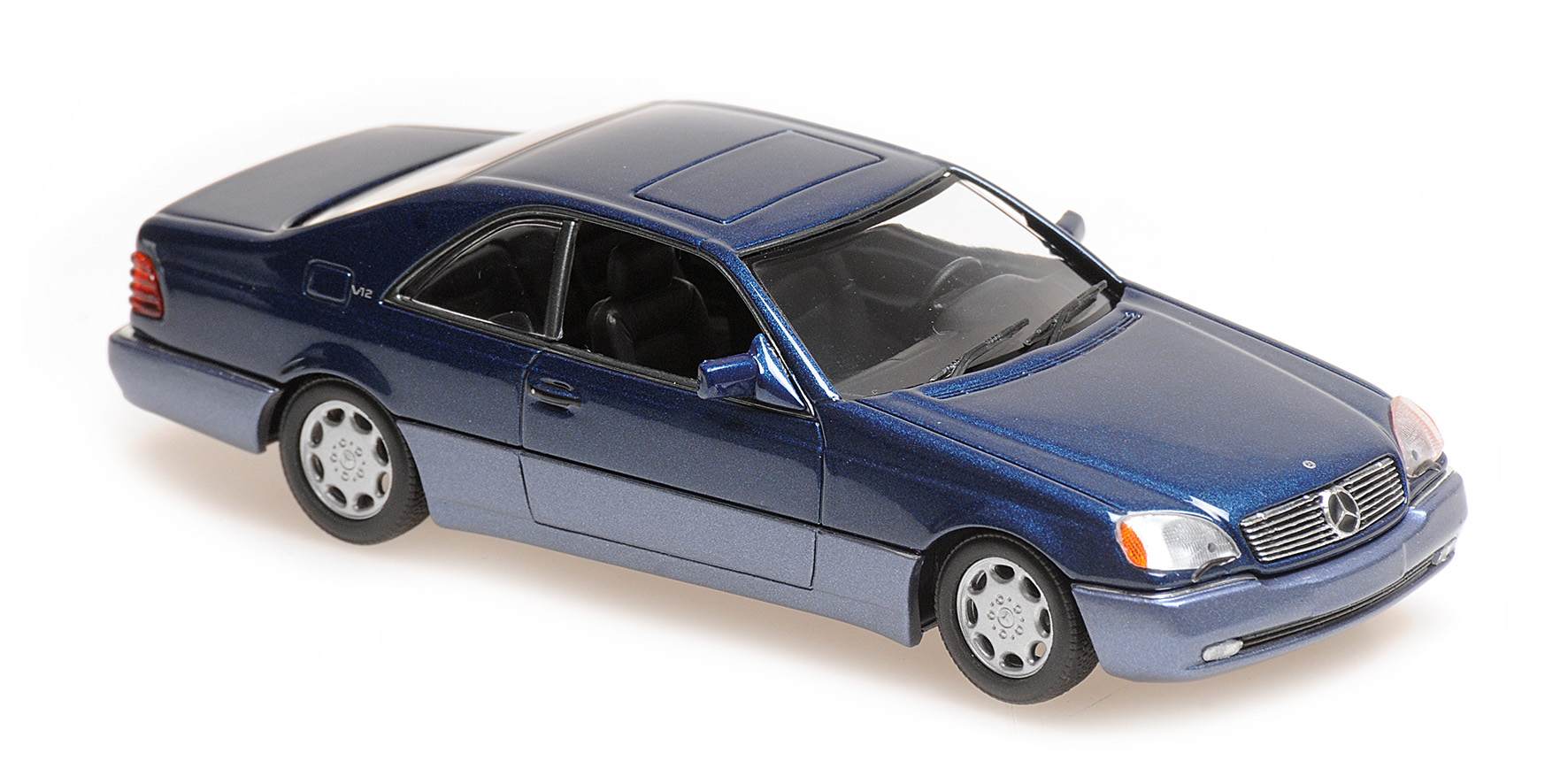 MERCEDES-BENZ 600SEC COUPE - 1992 - BLUE METALLIC