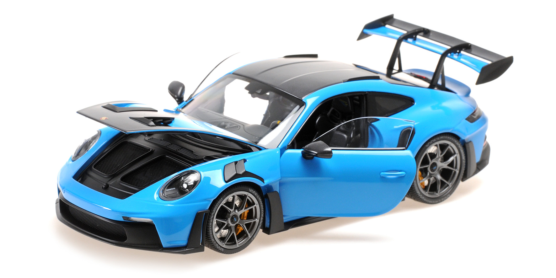 PORSCHE 911 (992) GT3 RS - 2024 - BLUE W/WEISSACH PACKAGE W DARKSILVER WHEELS