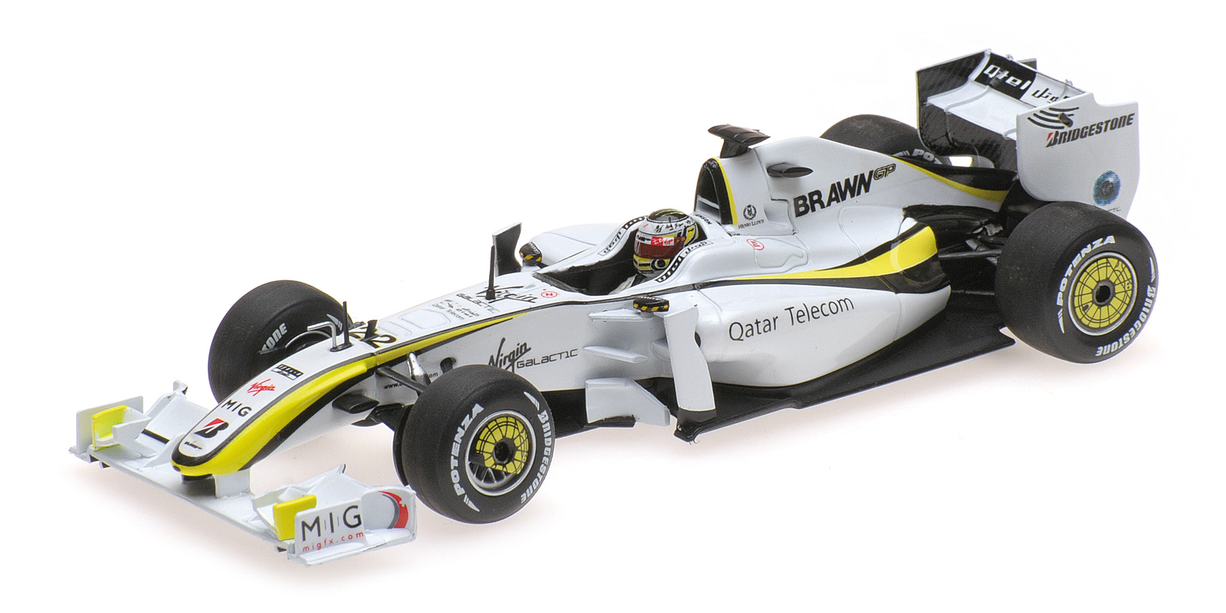 BRAWN GP BGP001 - JENSON BUTTON - WORLD CHAMPION 2009