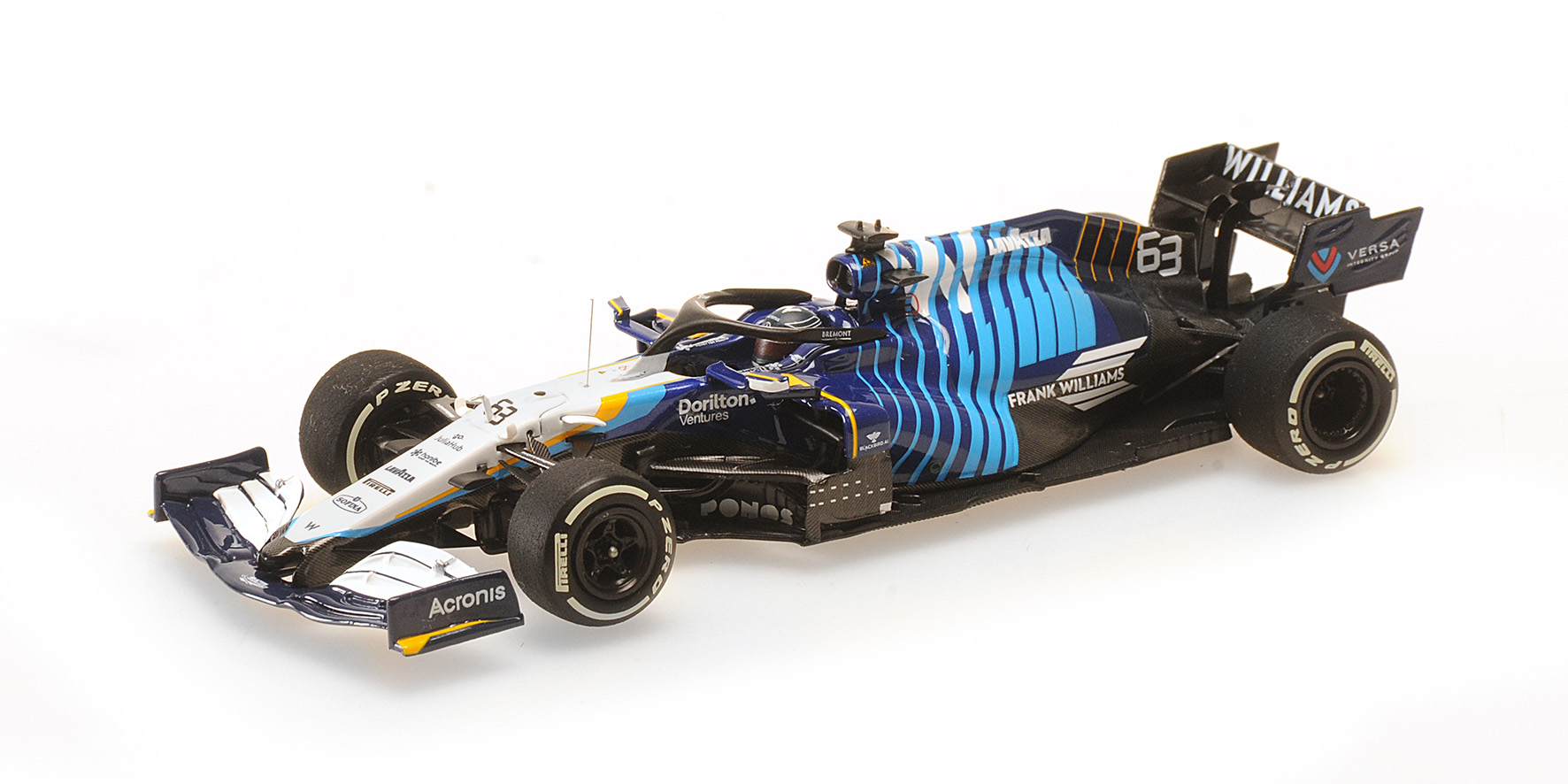 WILLIAMS RACING MERCEDES FW43B - GEORGE RUSSELL - SAUDI ARABIAN GP 2021