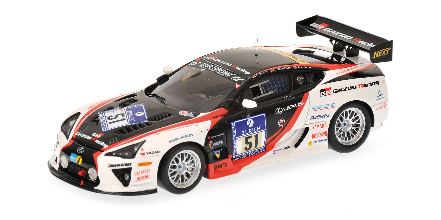 LEXUS LFA - GAZOO RACING - HAHNE/KRUMBACH/LOTTERER - 24H NÜRBURGRING 2010