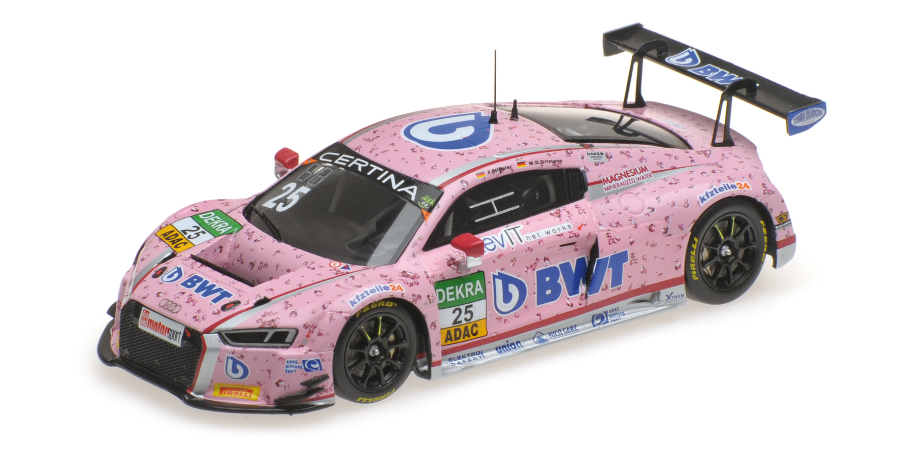 AUDI R8 LMS - BWT MÜCKE MOTORSPORT - ORTMANN/STIPPLER - ADAC GT MASTERS 2017
