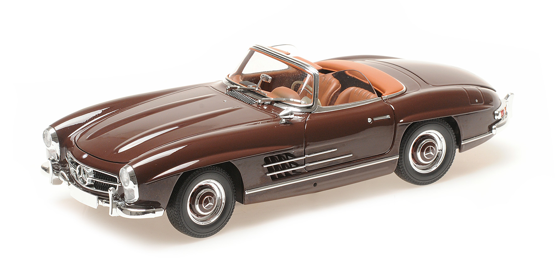 MERCEDES-BENZ 300 SL ROADSTER (W198) - 1957 - DARK RED