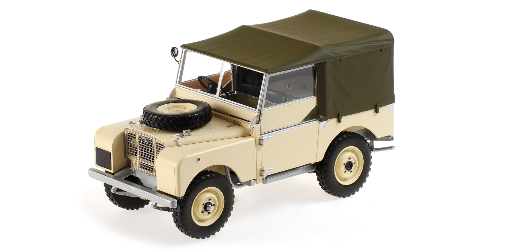 LAND ROVER - 1948 - BEIGE MATT
