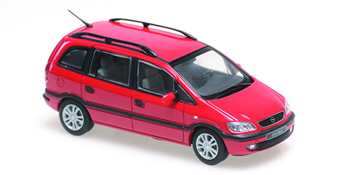 OPEL ZAFIRA - 1999 - RED