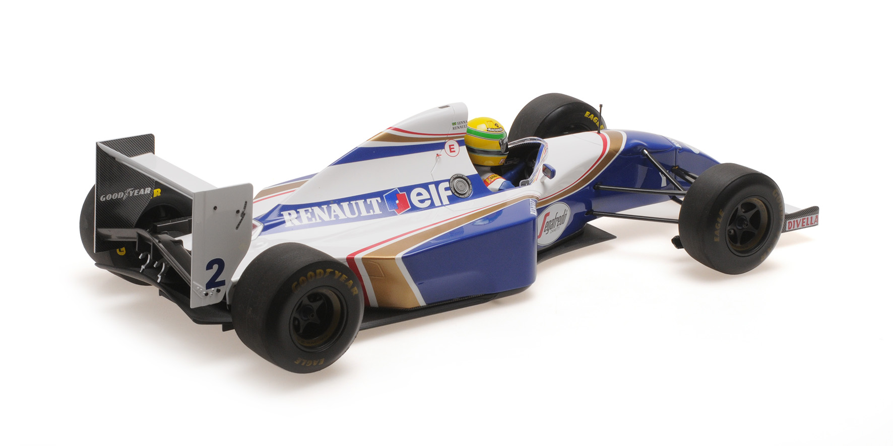 WILLIAMS RENAULT FW16 - AYRTON SENNA - SAN MARINO GP 1994 - DIRTY VERSION