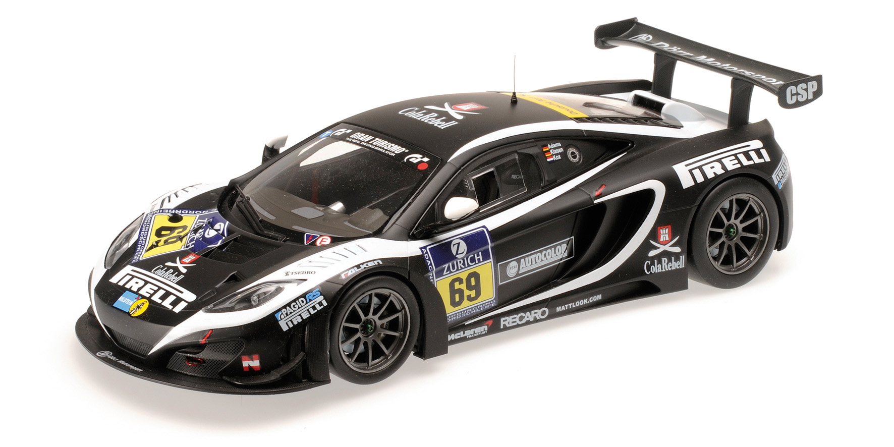 MCLAREN 12C GT3 - DÖRR MOTORSPORT - ADAMS/KLASEN/KOX - 24H NÜRBURGRING 2013