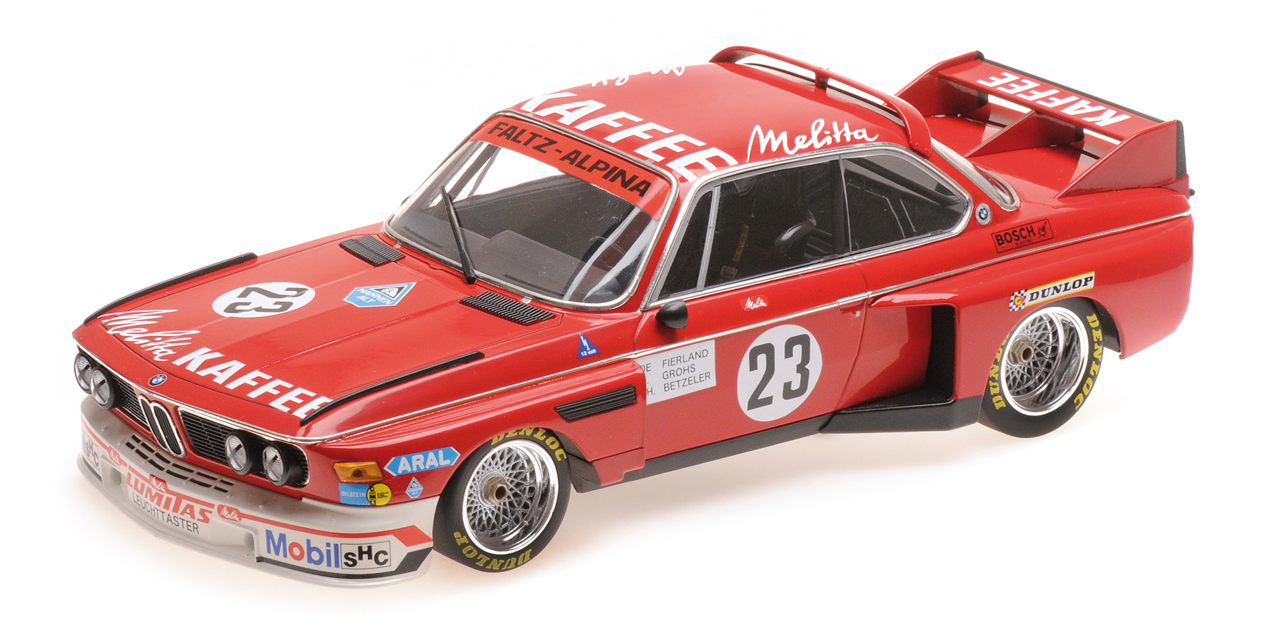 BMW 3.0 CSL - FALTZ-ALPINA - DE FIERLANT/GROHS/BETZLER - ZANDVOORT TROPHY 1975