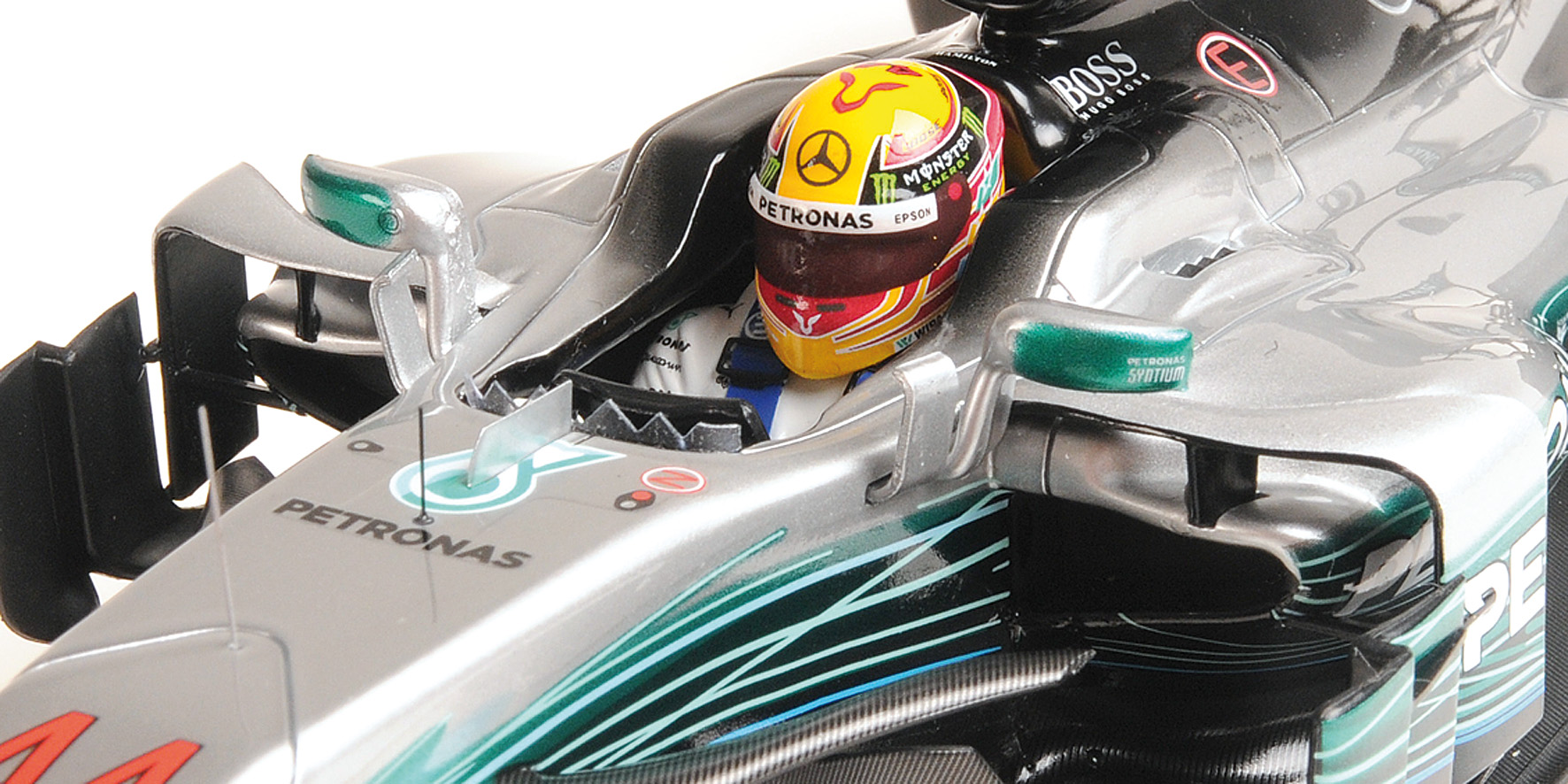 MERCEDES AMG PETRONAS FORMULA ONE TEAM F1 W08 EQ POWER+ - LEWIS HAMILTON - WINNER CHINESE GP 2017